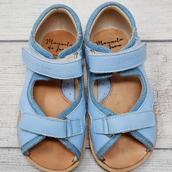 New!!  Mannela de Juan Kids Sandals Size US 6/EU 23 - Picture 5 of 7